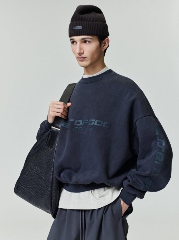 Los Angeles Heavy Fleece Cropped Sweatshirt