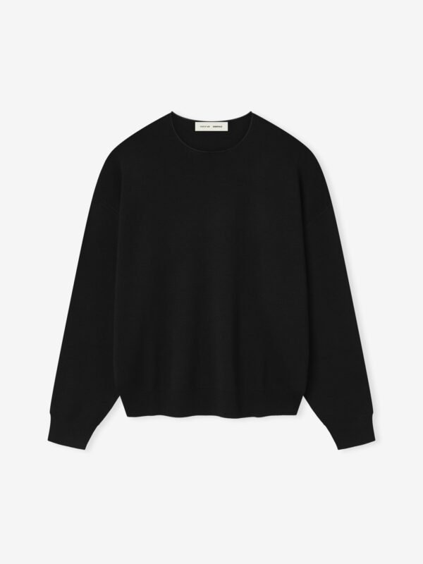 Merino Long Sleeve Crewneck Sweater