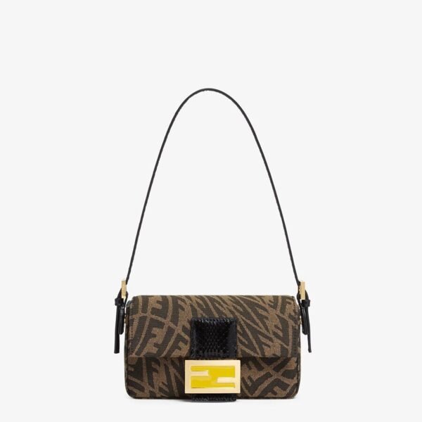 Fendi Mini Jacquard Ff Vertigo Bag