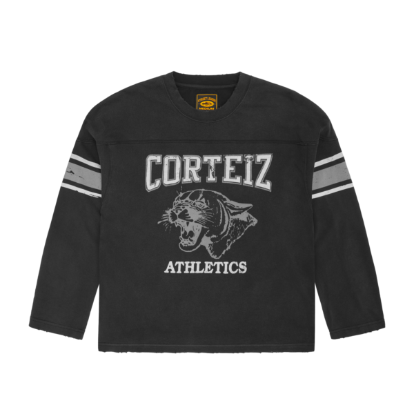 ATHLETICS HEAVYWEIGHT LS TOP [BLACK]