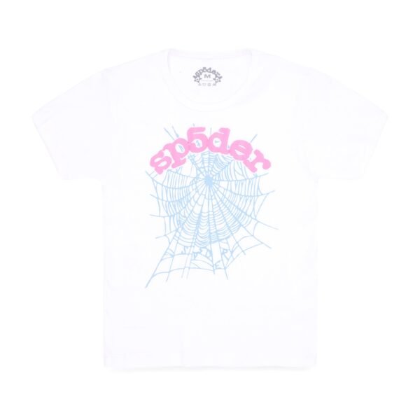 WHITE OG WEB BABY TEE