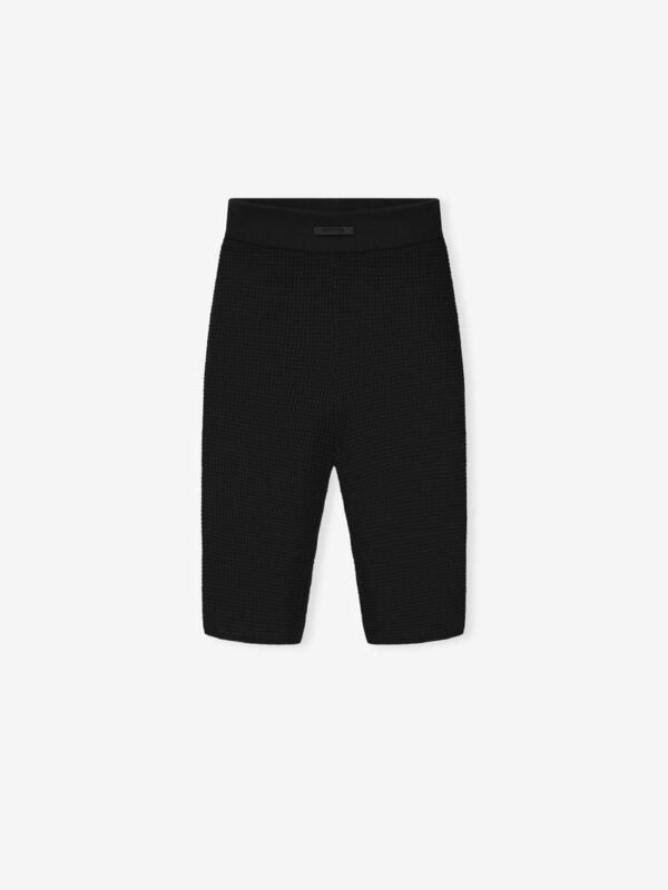 Womens Waffle Biker Short