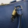 LOUIS VUITTON Epi Keepall 50 Boston Bag Blue VI0990 - Cap N Wrap