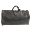 Louis Vuitton Epi Keepall 55 Boston Bag Black - Cap N Wrap